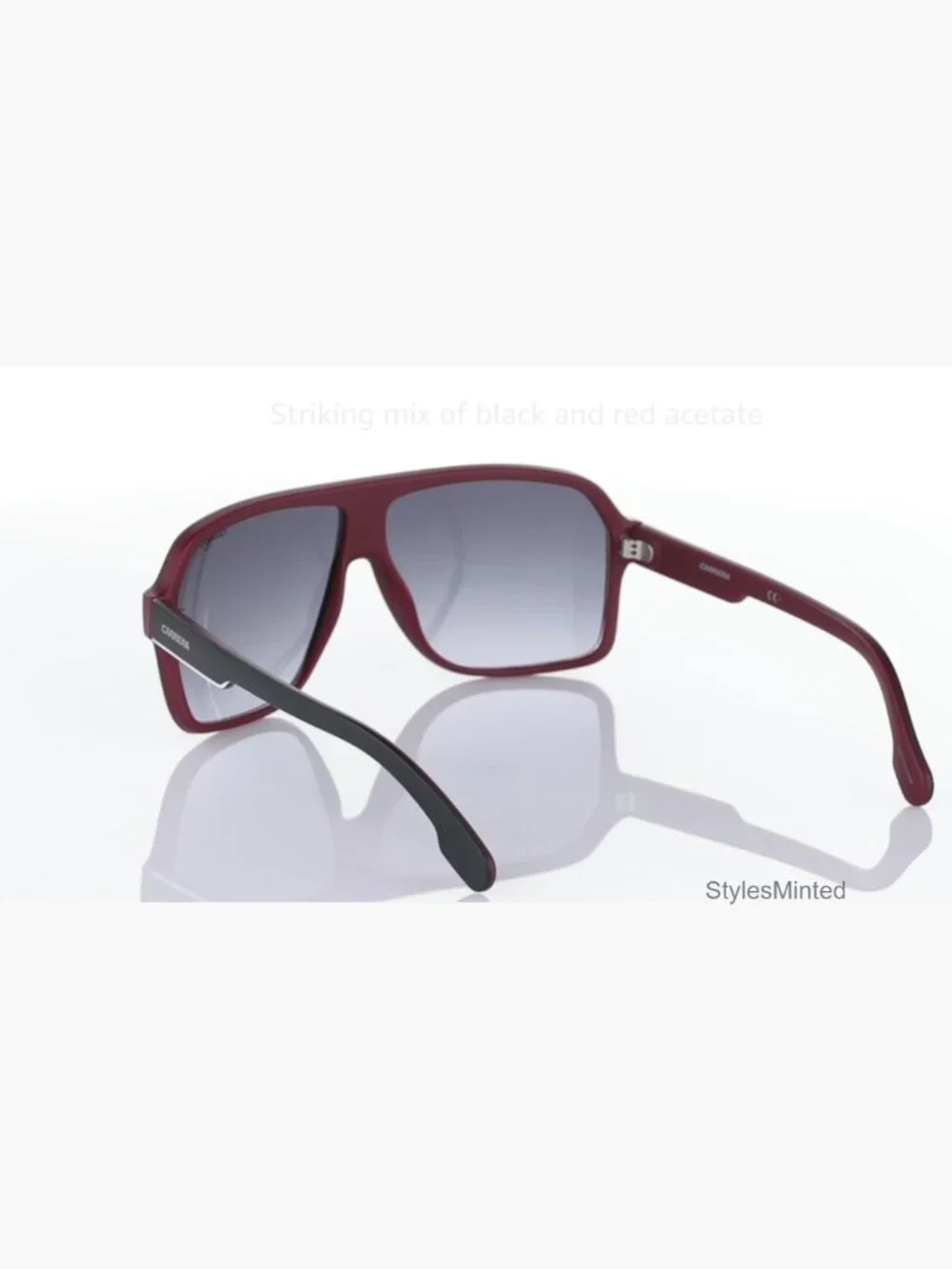Square Shield Sunglasses with Gradient Lenses